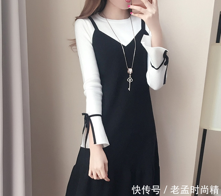 吊带连衣裙虽不惊艳, 增添强大的气场, 尽显青春的色彩与韵味