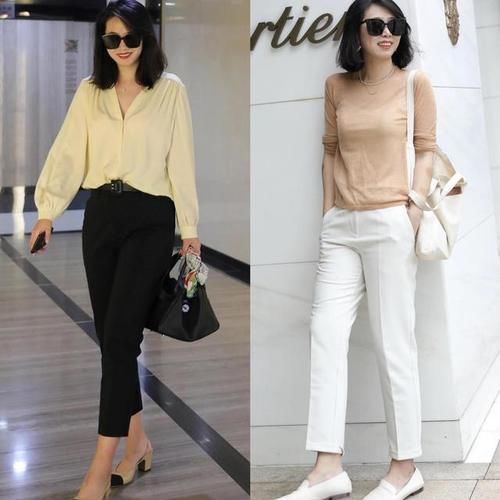 时髦感 聪明的女人早不穿黑色了,瞧瞧时尚博主的穿搭,高级又显气质