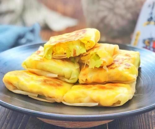 大盘|不用揉面，这菜做的饼真香，忍不住吃光了一大盘！
