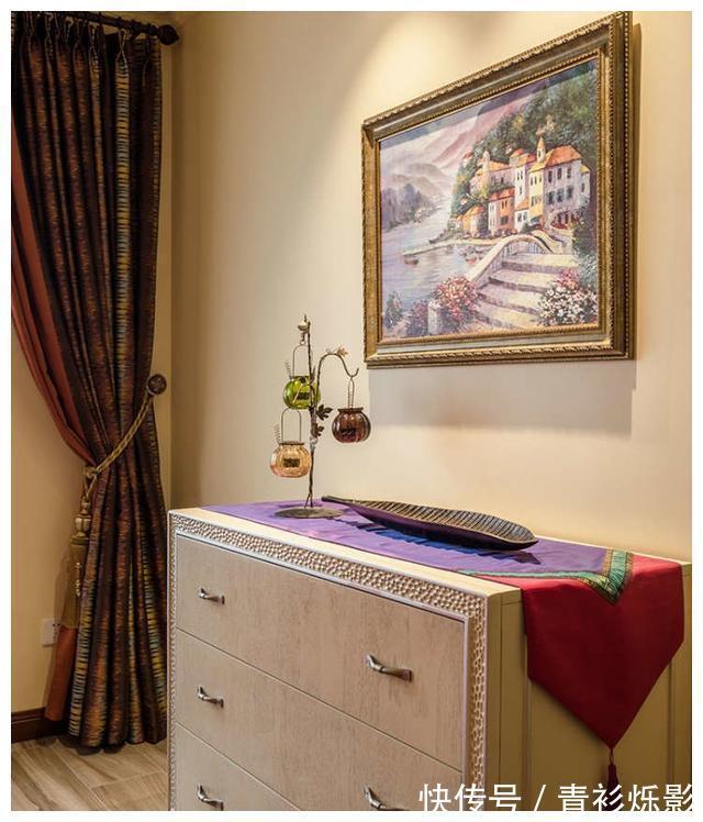 地中海|135平的地中海风三居,颠覆式的设计改造,打造风情异域空间