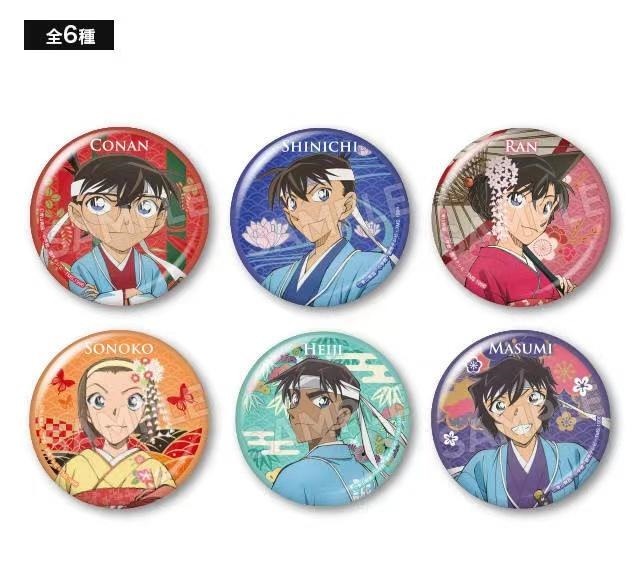 服部平次|名侦探柯南京都新选组周边复刻,全员穿和服,工藤新一帅气满分!