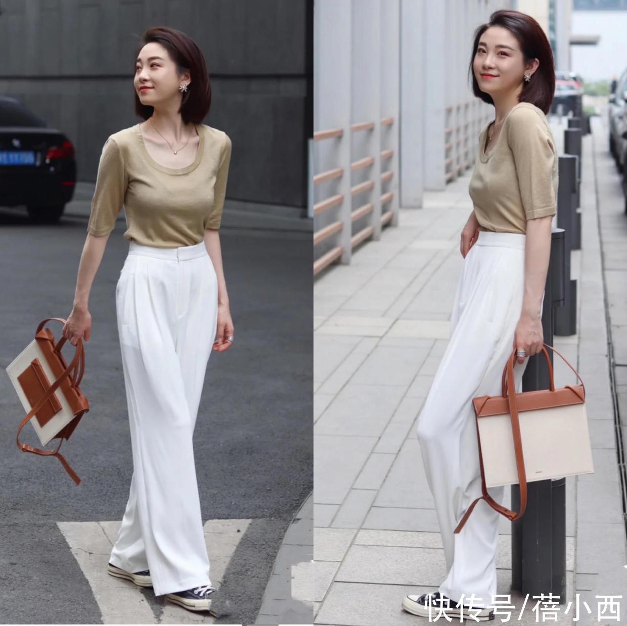 ol风|真正有高级感的女人，穿衣都不会繁杂，都爱极简穿搭，展现高品位