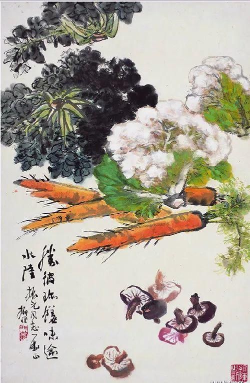  豪横|豪横据说所有学国画的人，都临摹过他的画