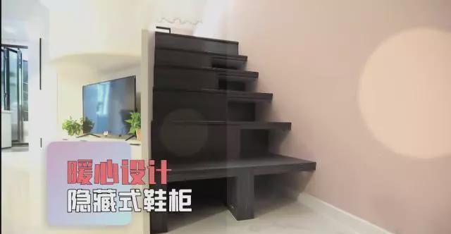 客厅|只有40㎡却1居变4居，这个小家把空间利用到了极致，体验感极好