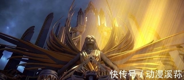 封号斗罗|斗罗大陆:昊爹降临,谁注意广场的天使雕像了,千道流正躲在背后