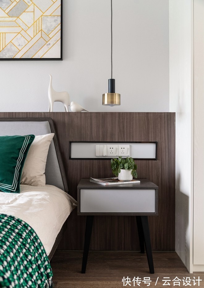 浅灰色|云合设计——90㎡的现代北欧风,看完上头,我爱了!