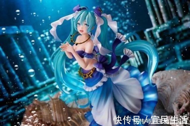 人物形象|画稿能和手办相结合视觉效果震撼,“美人鱼”形象深入人心