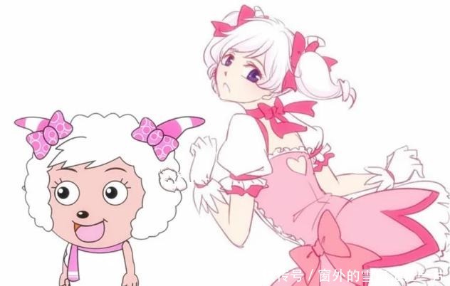 喜羊羊拟人化灰太狼最丑,美羊羊最可爱,而它帅到认不出来