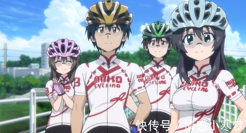 动漫|骑行少女:运动中的萌妹子格外可爱