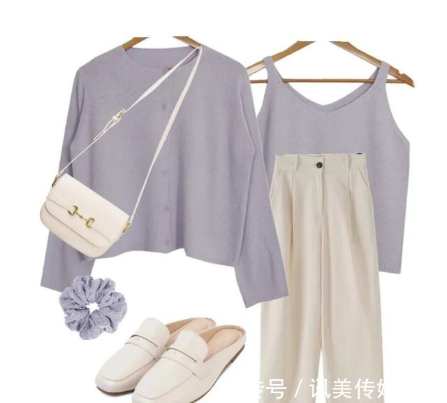 奶奶衫 今秋超美混搭CP,简直气质死了
