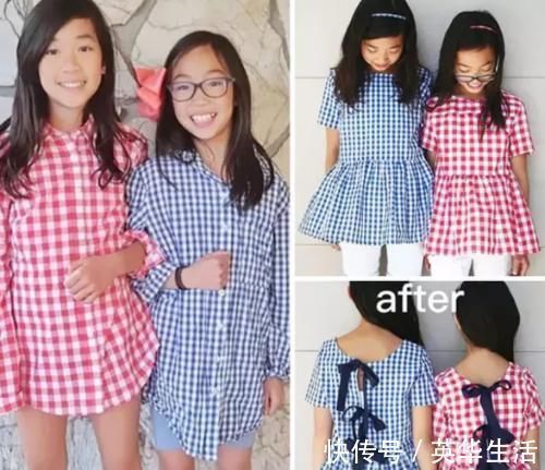 衣服|“抠门宝妈”让孩子穿旧衣,不料宝宝穿上后惊艳众人,建议量产