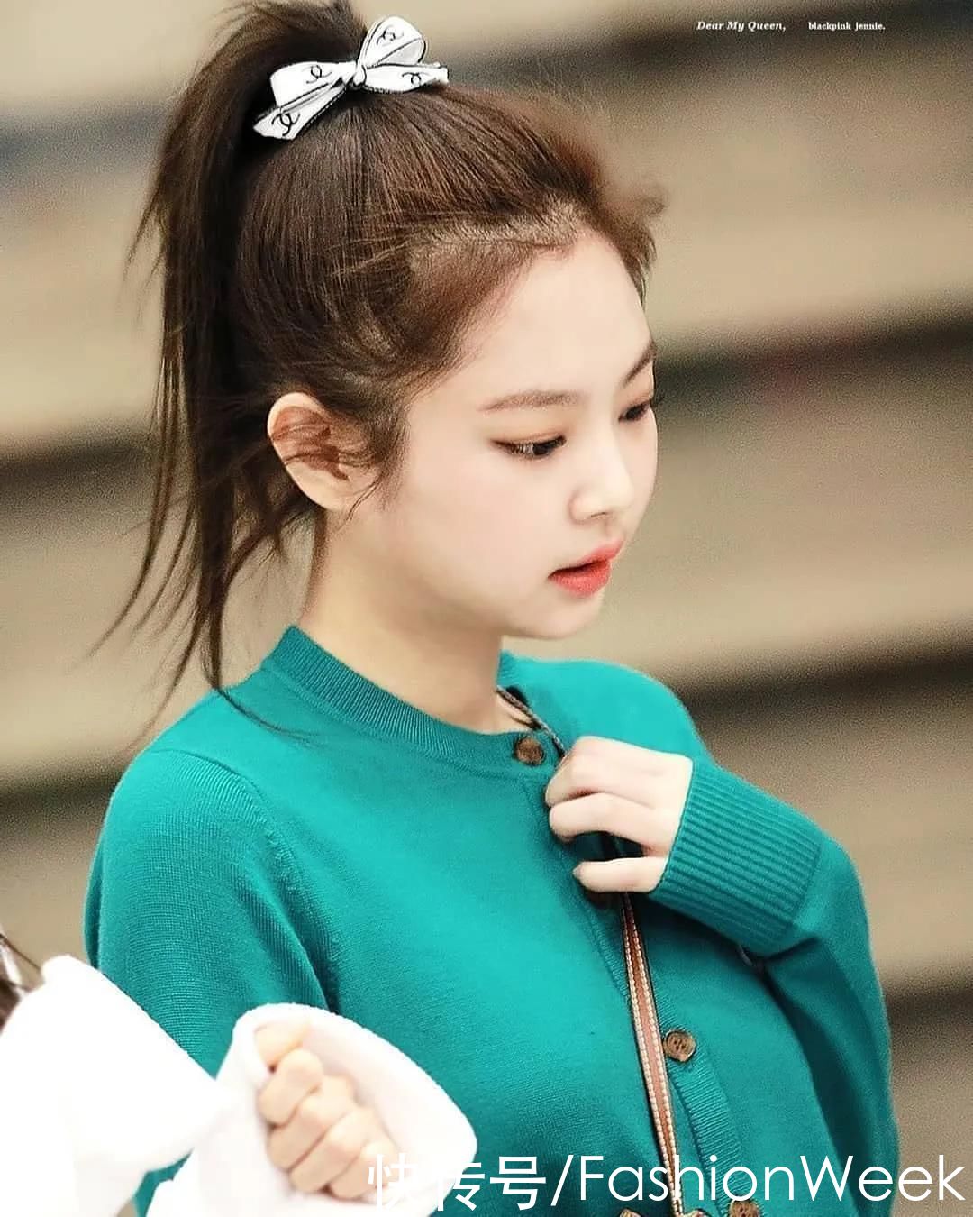 Jennie真是行走中的冷皮女孩种草机