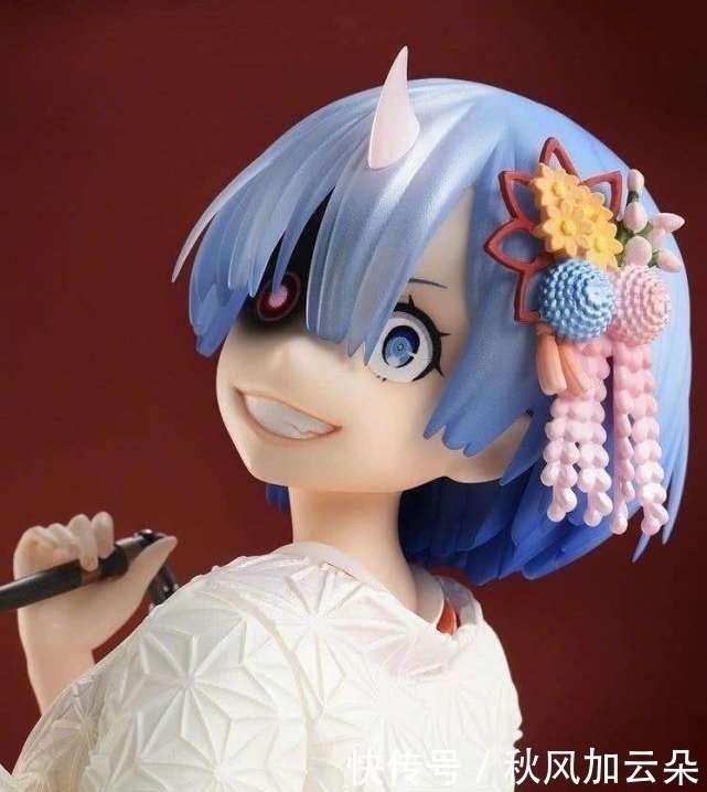 逼真|日本大神自制蕾姆“发福”手办,细节逼真,像极了“乔碧蕾”