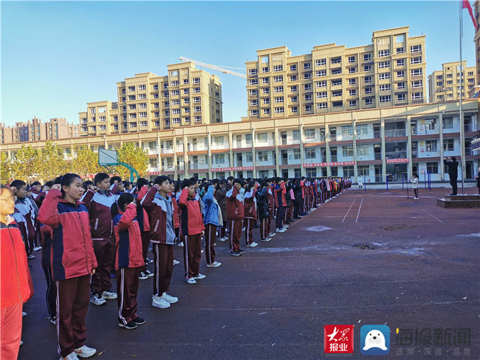 刘爽|单县南城中学举行“杜绝校园欺凌 共建平安校园”主题升旗仪式