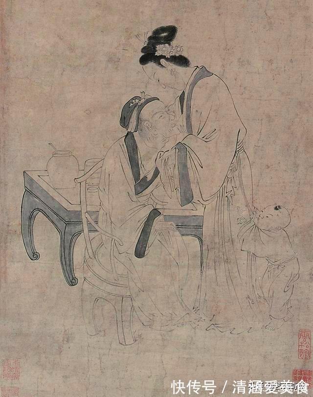 康熙年间#唐伯虎画《乳姑图》引发网友争论,网友:看见虚伪和扭曲的人性