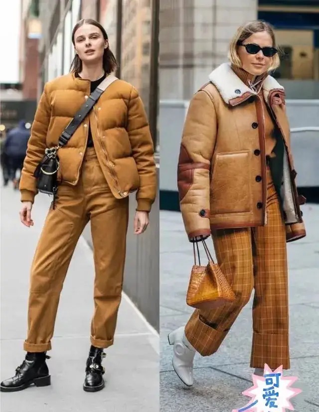 色调 “米色”在这个冬天很流行,随意舒适的配色,让人感觉温柔有气质