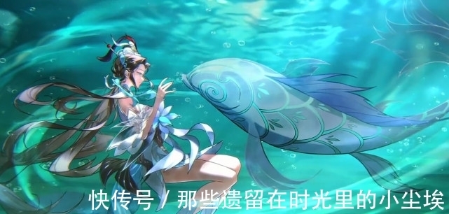 白鹤梁|大乔白鹤梁神女动画官宣,四马尾大长腿美哭,和石鱼共舞如仙女下凡