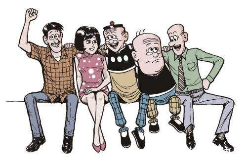 |搞笑漫画:老夫子特别篇之古老村(一)