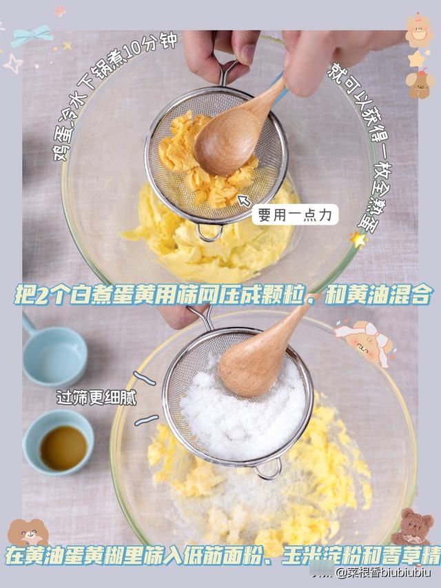 小熊造型的玛格丽特饼干~#萌萌蛋酥饼干小熊#