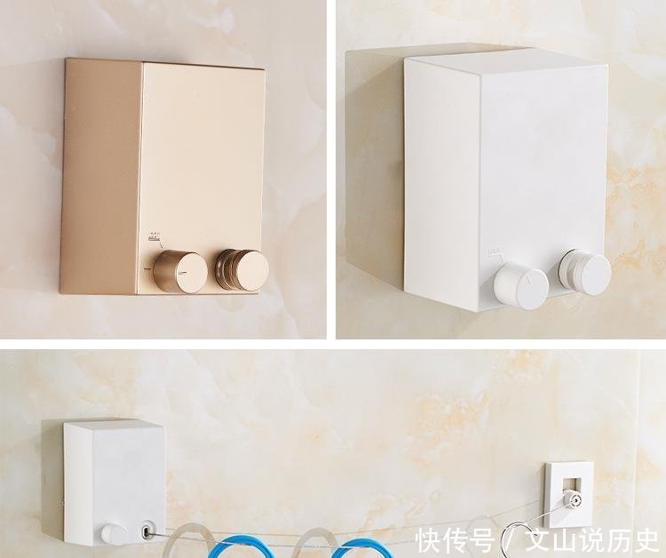 收纳|等我交了房，洗衣机坚决不放阳台，晾衣杆也不要，学下面，真高级