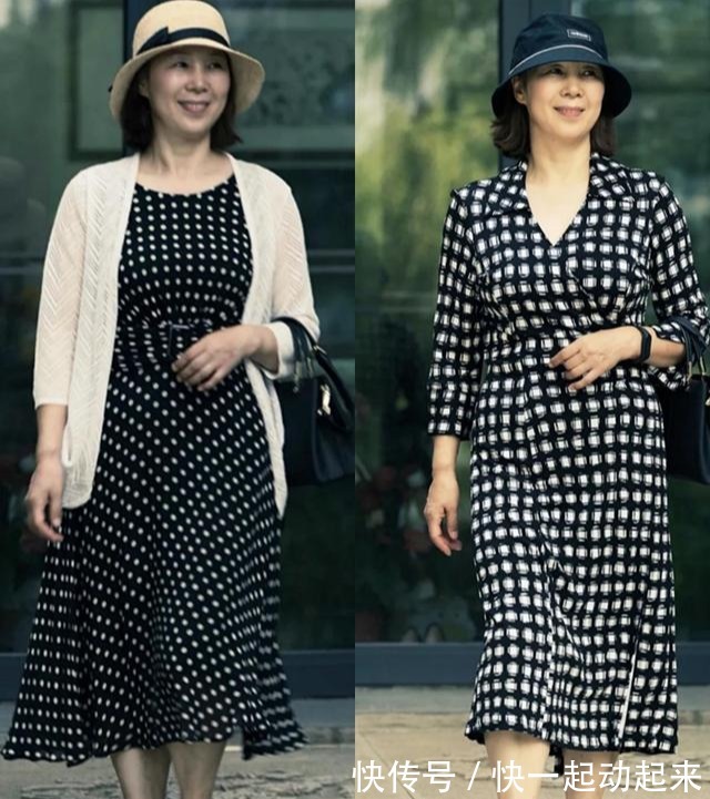 针织开衫 60岁微胖阿姨的穿搭真养眼,简单随意还显瘦,优雅时尚又显年轻