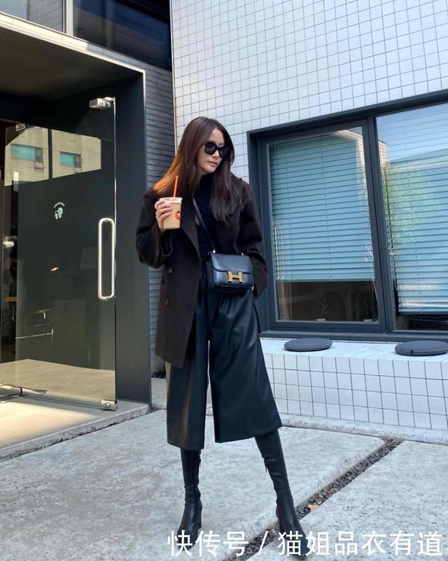 穿长靴时,如何平衡风情与帅气?高品位女人的穿衣精髓,免费教你