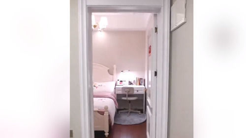 卧室|生了个有洁癖的女儿,卧室收拾成这样,我都不敢碰一点儿