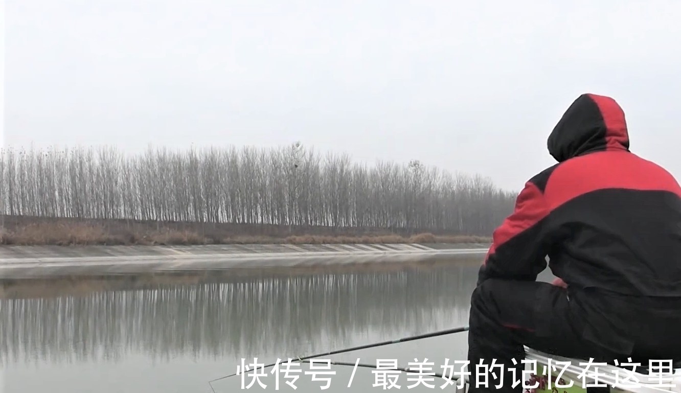 冬天野钓遇风浪走水怎样钓轻口鱼?这样调钓与用漂,中鱼不断