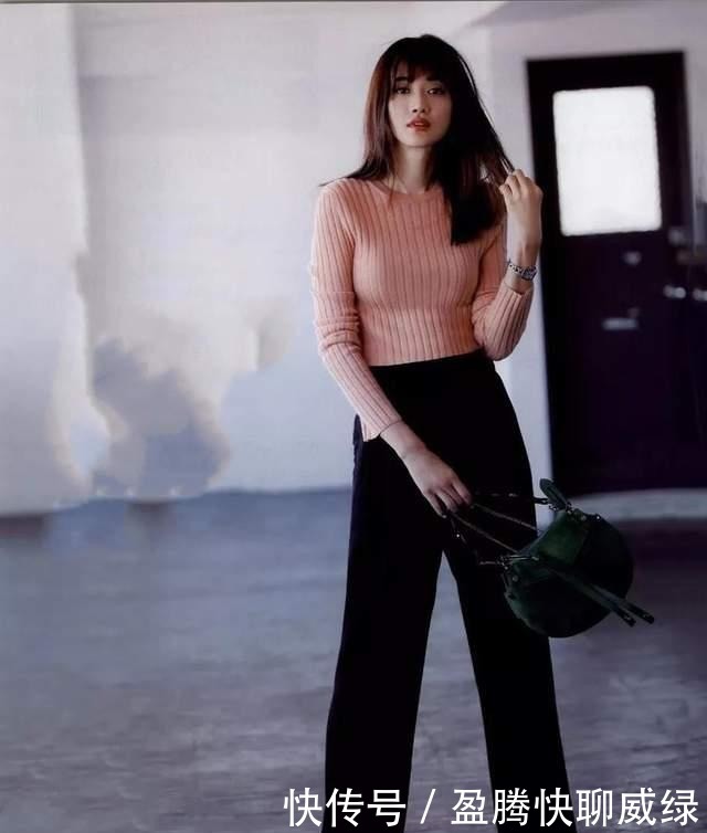 上身效果|秋天穿毛衣,学学日本杂志这样来搭,温柔大方又高级,太气质了