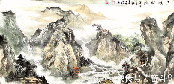 四大美女&当代实力派著名画家彭书春——山水作品欣赏