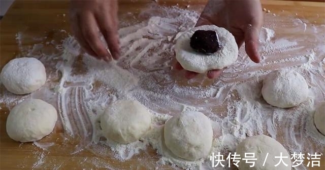 干面粉|发面饼最好吃的做法，不揉面不擀面，香甜松软凉了也不硬