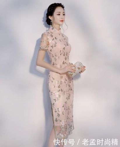 蕾丝旗袍天生美, 应该怎样选择, 才能穿出想要的时尚感