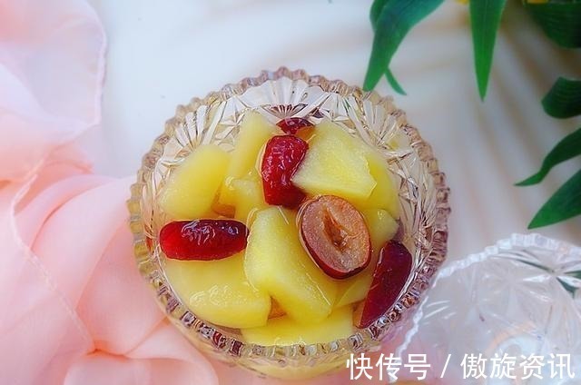 糖水|红枣煮苹果,冬天最该常吃的糖水,一周吃几次,肠胃舒服手脚暖