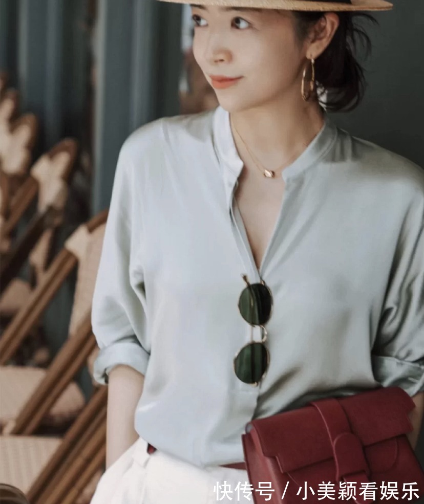 长裤|不要小瞧衬衫的魅力,瞧三木博主搭配半裙、长裤,高级有气质