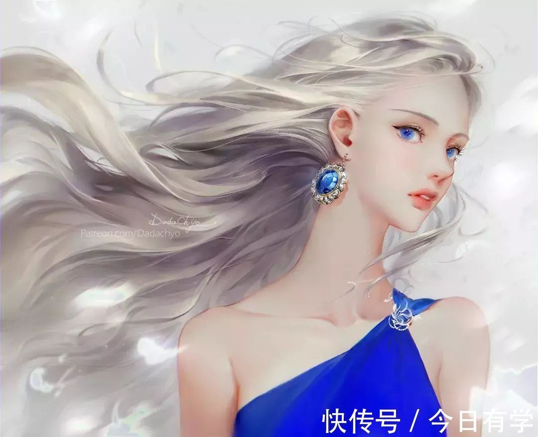 大触&画仙女专业户,大触笔下的仙女太有灵气了,好想娶回家