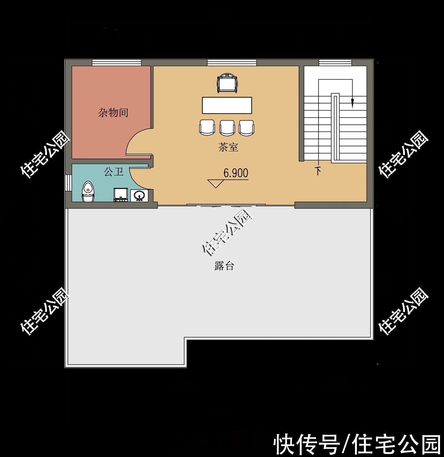 户型|15套挑空客厅户型,专为农村老百姓设计,2021年这样建房面子十足