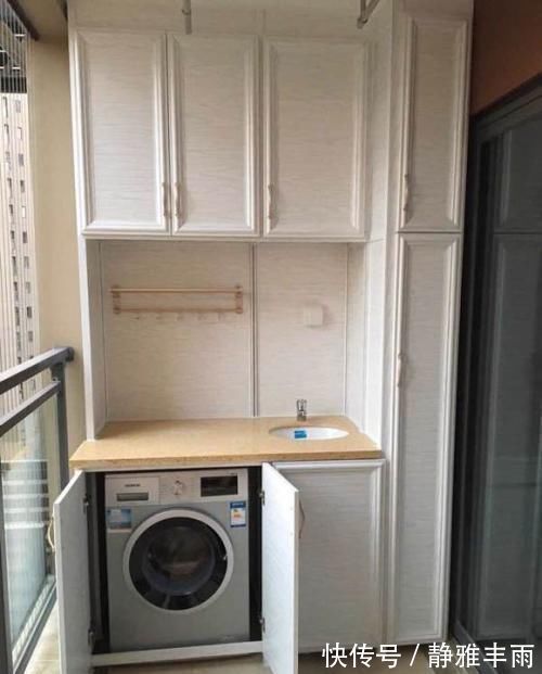 买房子的人|阳台还放洗衣机太浪费了，回家学学这样改造，连师傅也夸好