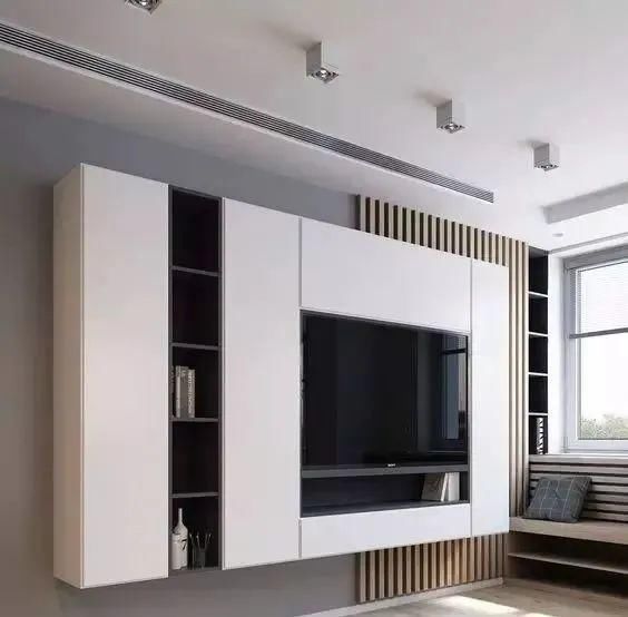 翻盖式|颠覆传统电视柜模式,给电视安个新家