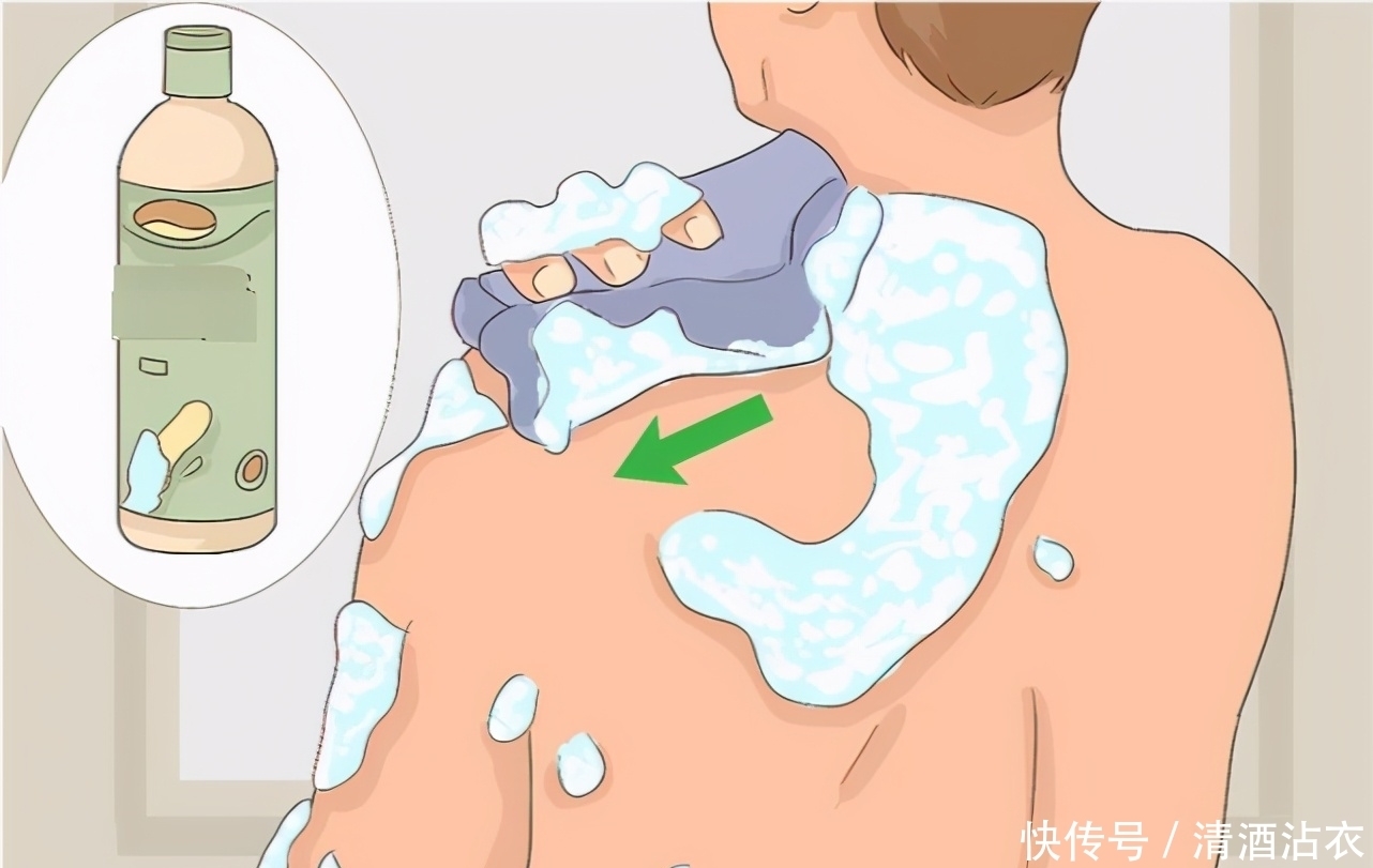 一个人时如何搓背?利用锅铲子只需三步,就能拥有一个牛奶背