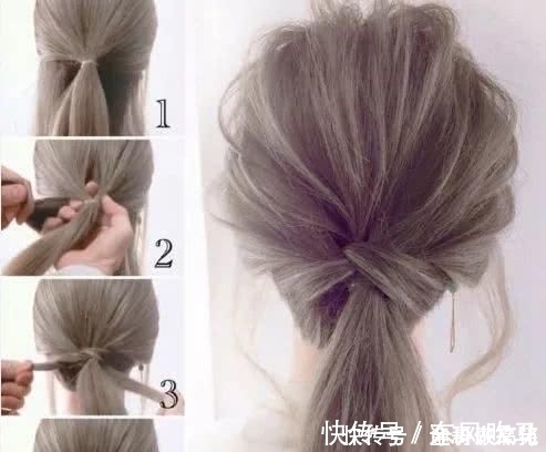 发型|一根皮筋就能搞定的7款发型,前三款超简单,手残党也能轻松学会