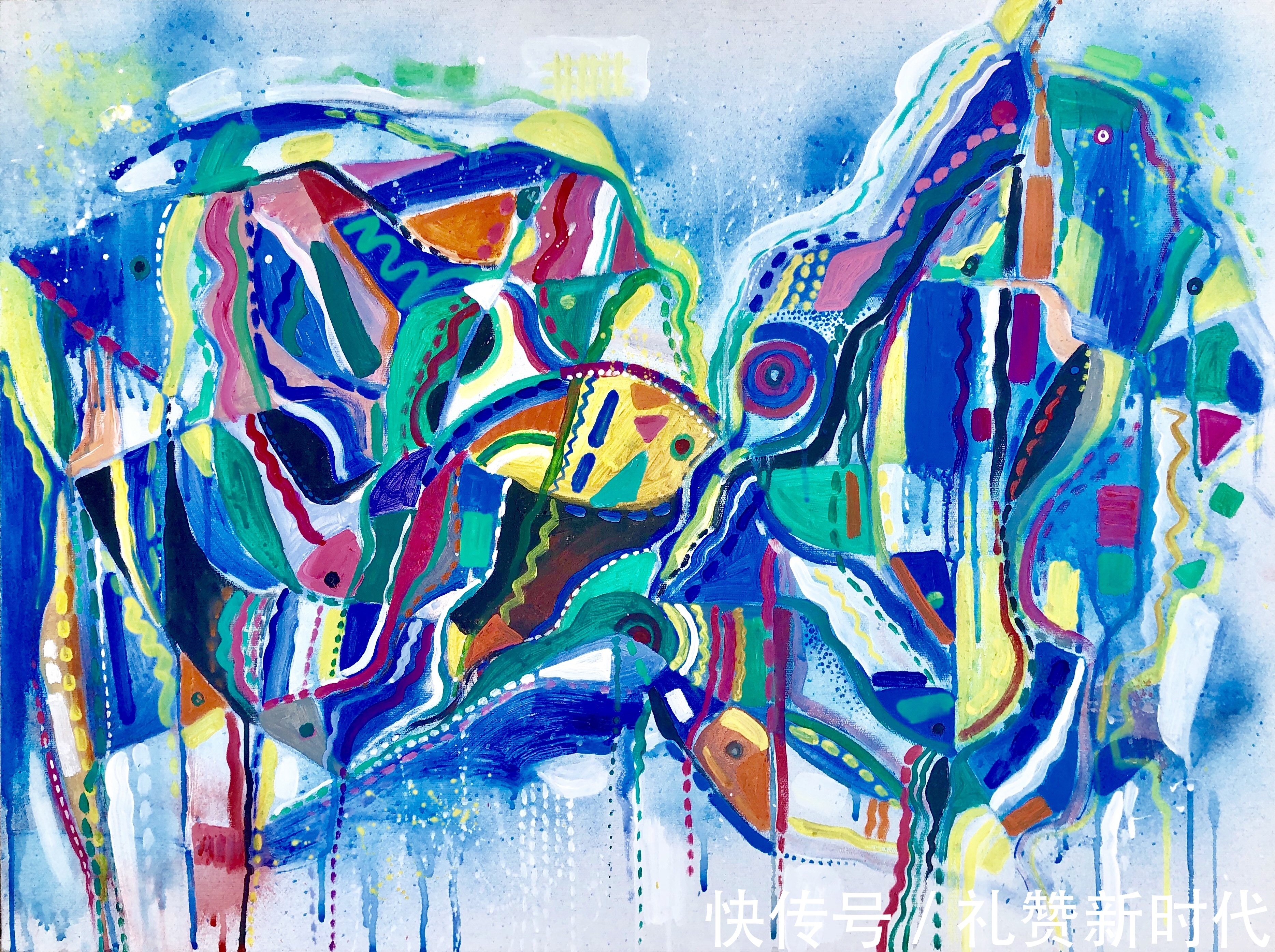 策展人@中国当代艺术名家姚丽双《抽象专辑》