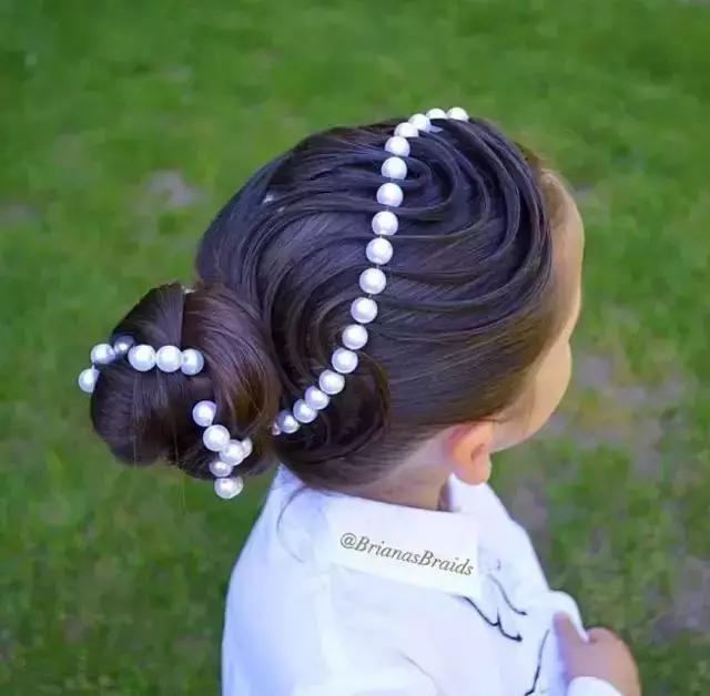 编发 72款好看的儿童编发,有闺女了就要给她编这样的发型,宝妈快收藏