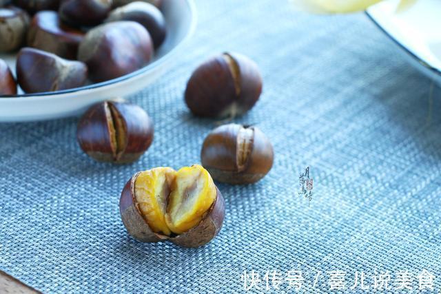 不要再吃糖炒栗子了!教你如此做,10分钟出锅,无糖不油不上火