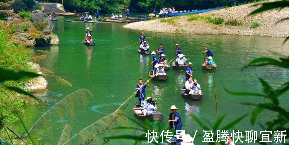 土家语|猛洞河风景区，被誉为张家界的“后花园”，两岸风光美妙无比