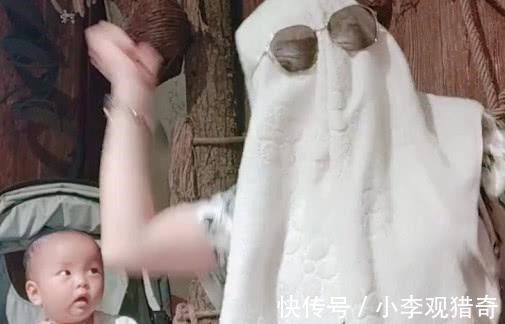 我妈|“迪拜首富宝妈”哄娃火了，萌娃一脸懵圈我妈不会是个傻子吧