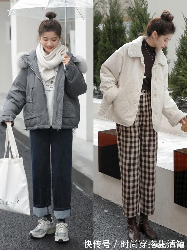 小蛮腰|会穿的女人都不穿阔腿裤了,今年流行的是“加绒裤”,时尚又保暖