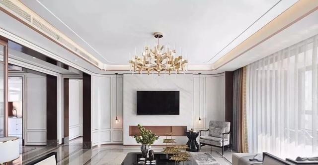 展示柜|新中式客厅电视墙,儒雅端庄,华丽大方!新中式客厅电视墙,儒雅端庄,华丽大方!