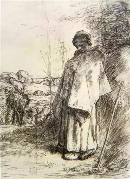 保罗·德拉罗什&法国画家 | 米勒最美素描