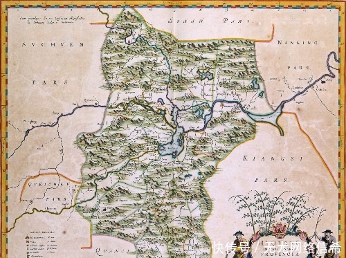 疆域|1655年意大利人绘制的明朝疆域图,看看和今天有何不同?