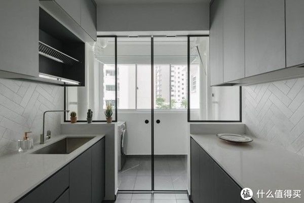 卡座|拒绝无效布局,厨房连接阳台应该这样做